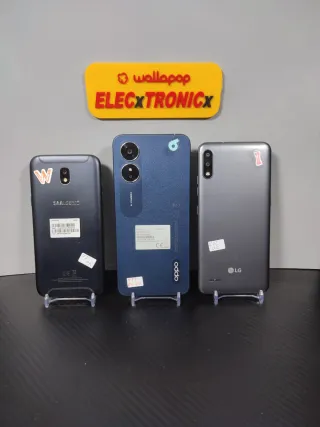 Samsung J5, OPPO A17 y LG K22