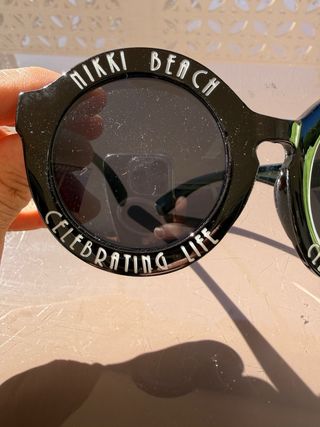 Gafas de Sol Nikki Beach Negras Extravagantes