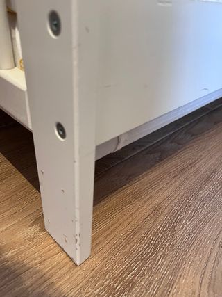 Cuna, colchón y barrera para bebé