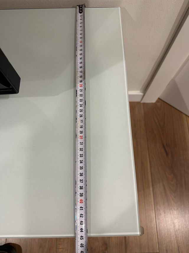 Mueble salón modular wengue y blanco