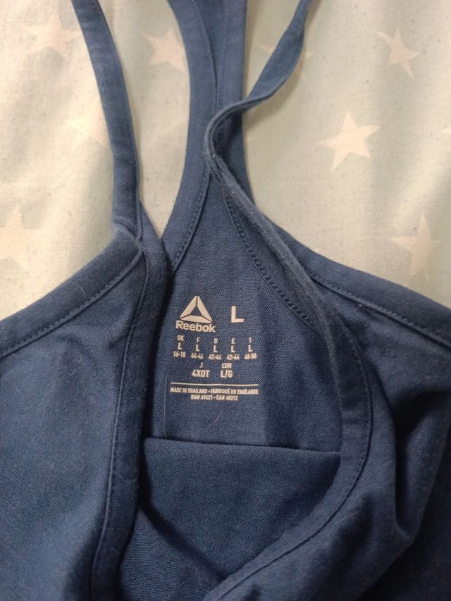 Camiseta Reebok Les Mills azul