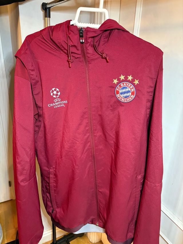 Cortavientos Adidas Bayern Champions League Morado