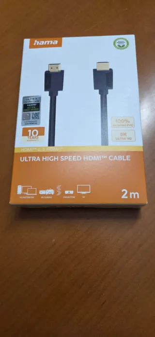 Cable HDMI Hama Ultra High Speed 2m