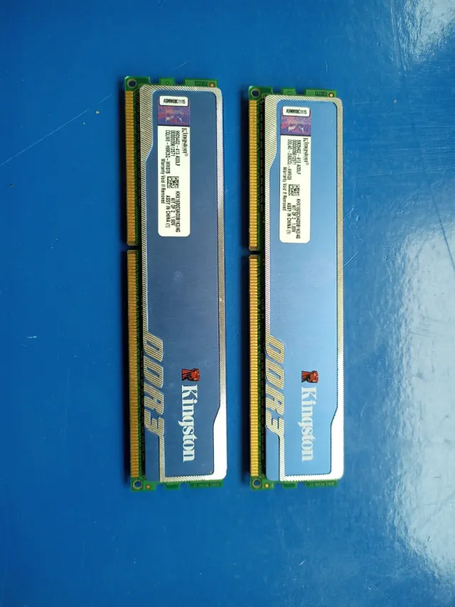 2x Kingston DDR3 4GB Módulos de Memoria RAM