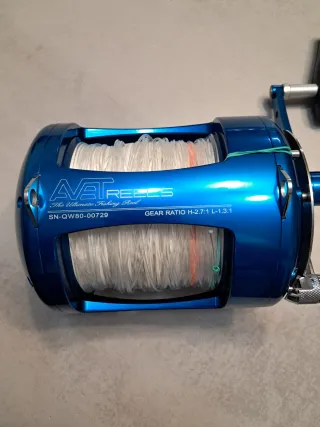Carrete pesca AVET TRX 80 lbs