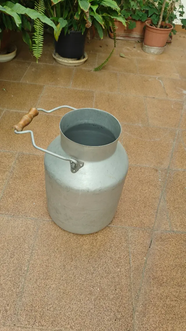 Lecheras de aluminio (3 unidades)