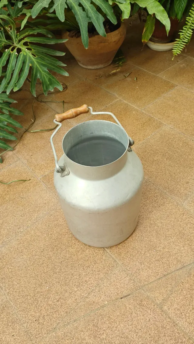 Lecheras de aluminio (3 unidades)