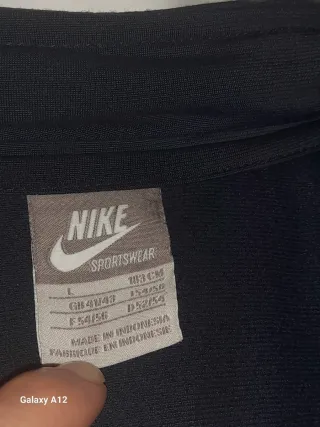 Sudadera Nike Azul y Blanca