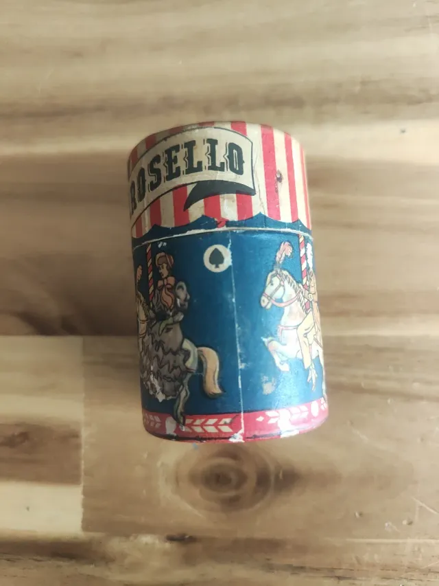 Vecchia scatola di fiammiferi CAROSELLO