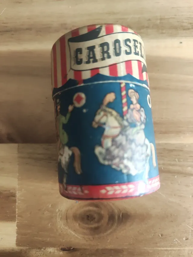Vecchia scatola di fiammiferi CAROSELLO
