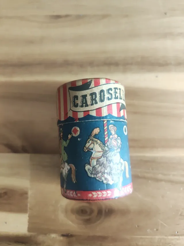 Vecchia scatola di fiammiferi CAROSELLO