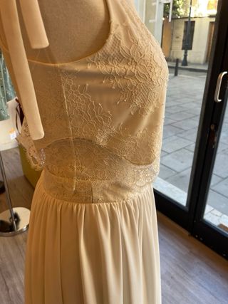 Vestido Novia Artesano 2 Piezas Nuevo