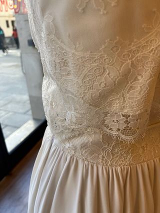 Vestido Novia Artesano 2 Piezas Nuevo