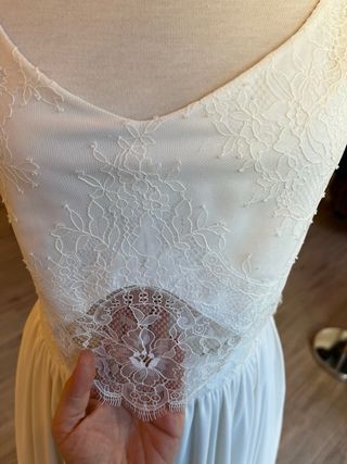 Vestido Novia Artesano 2 Piezas Nuevo