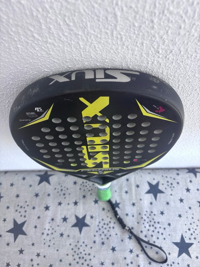 Pala Pádel Siux Pegasus Negra Amarilla