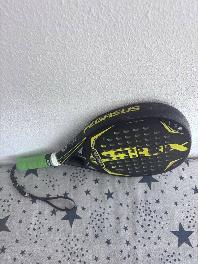Pala Pádel Siux Pegasus Negra Amarilla