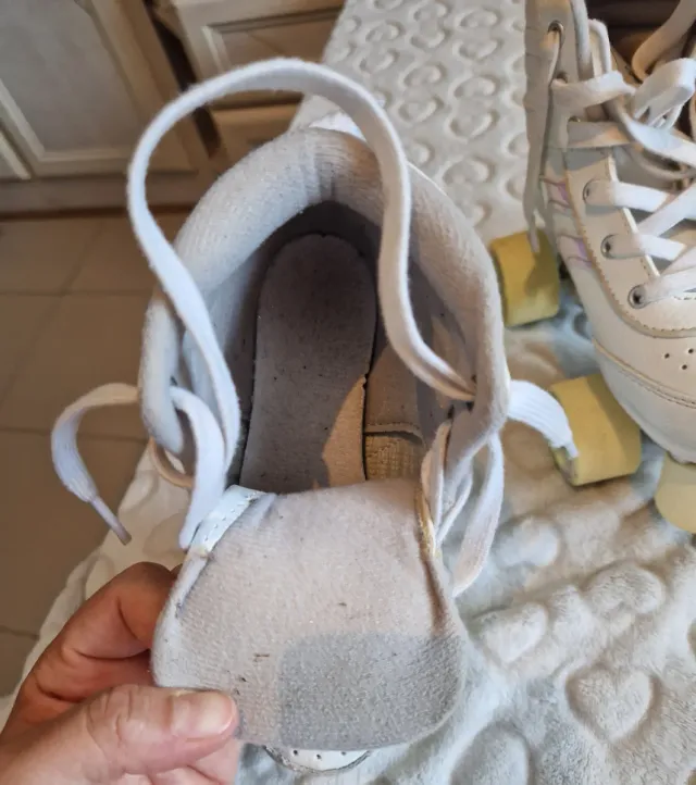 Patines Oxelo blancos talla 32