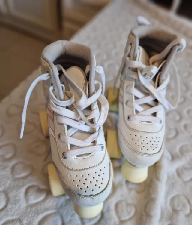 Patines Oxelo blancos talla 32