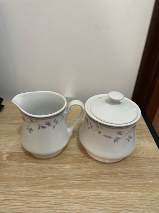 Zuccheriera e Brick in Porcellana