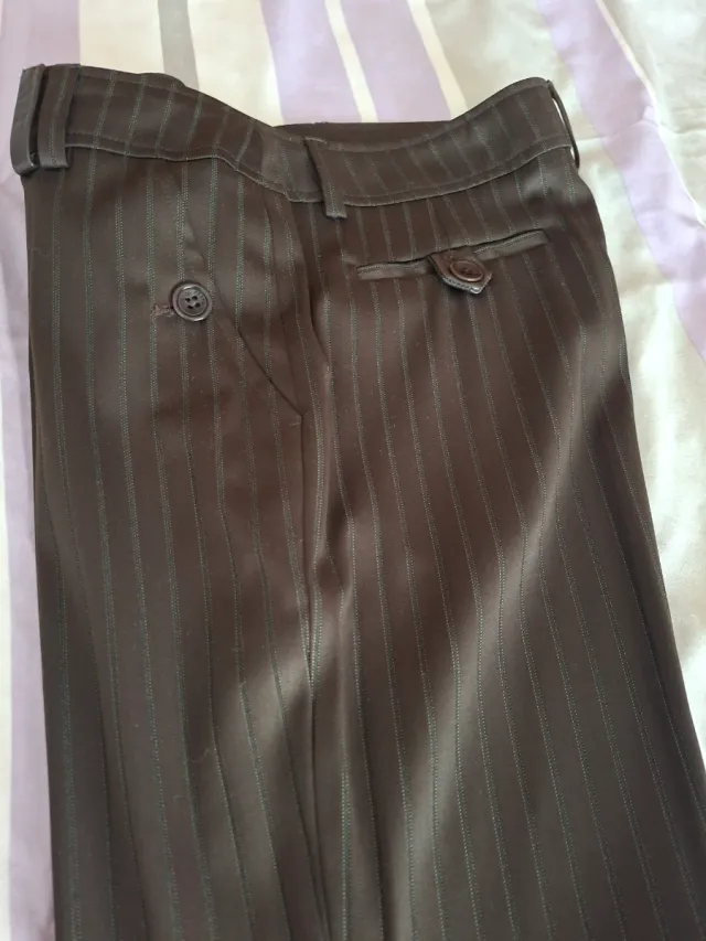 Pantalones marrones de vestir