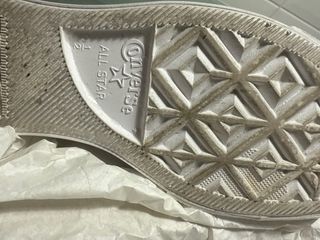 Converse plataforma. Un solo uso, nuevas.