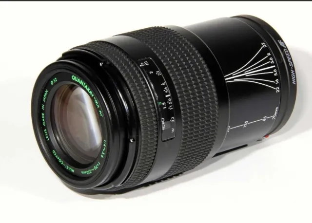 Objetivo Quantaray 70-210mm f/4-5.6 AF. Para Sony