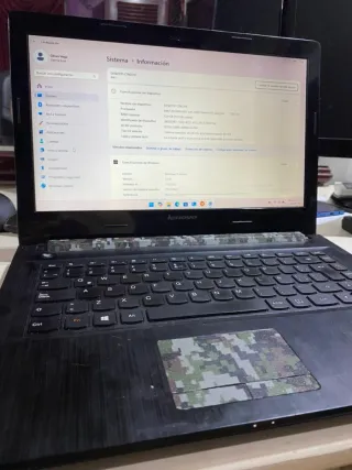 Ordenador portatil LenovoG40-45 AMD A8 SSD 512gb