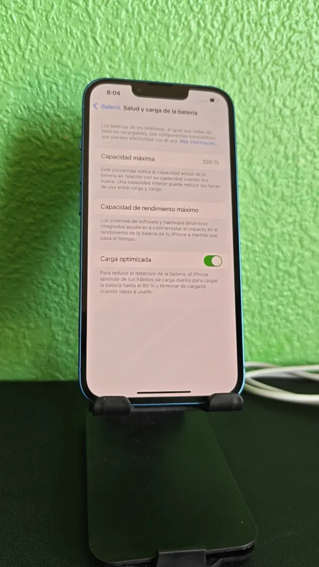 iPhone 13 128GB Azul Impecable+Factura