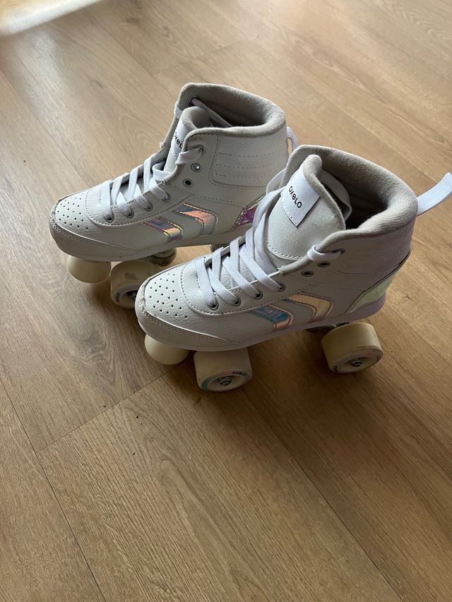 Patines Oxelo Quad 100 Blancos