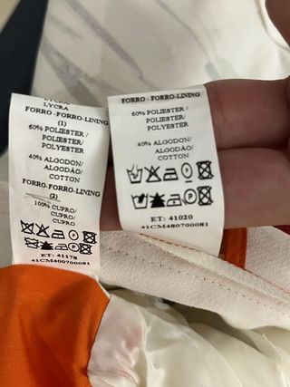 Traje Carolina Herrera floral