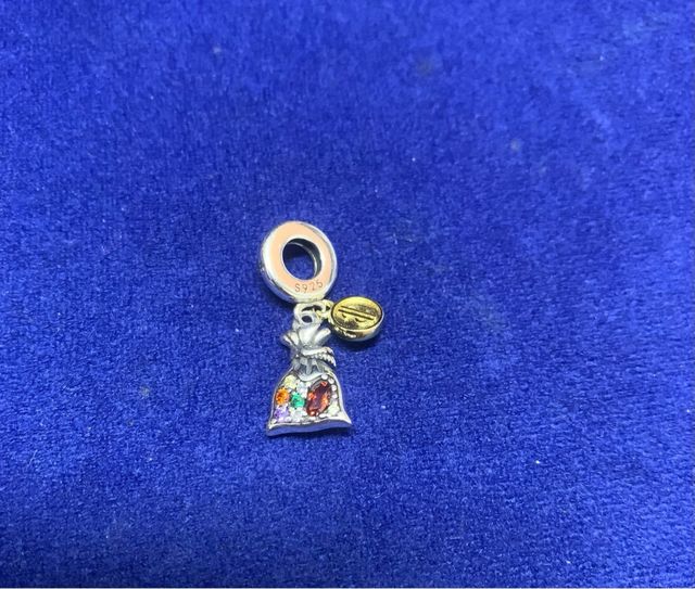 Charm Saco Dinero Suerte Pulsera Pandora o collar