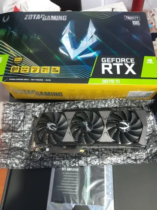 Tarjeta Gráfica Zotac RTX 3070 Ti 8GB