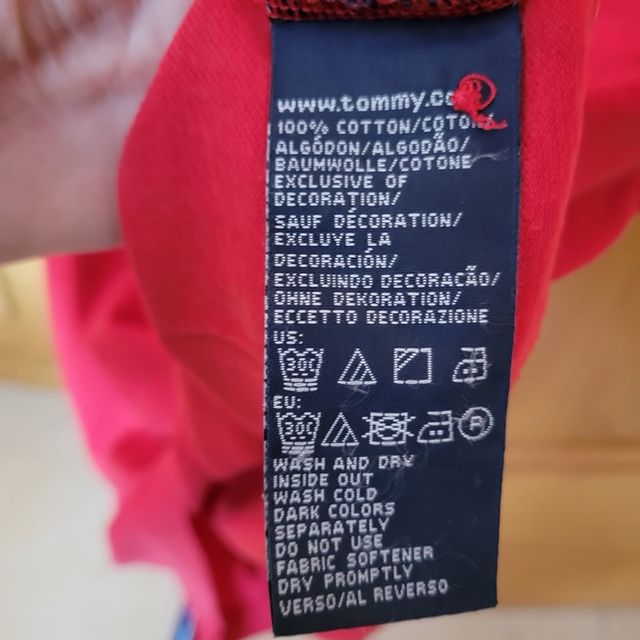 Polo Tommy Hilfiger Rojo