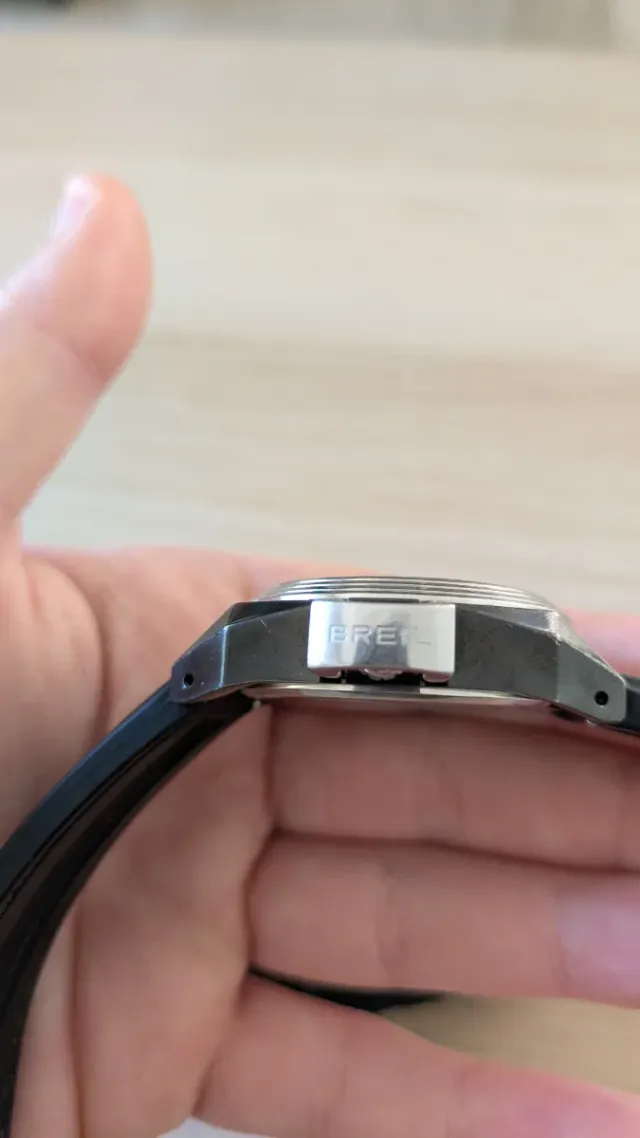 Reloj Breil Milano Cuarzo Negro y Plateado