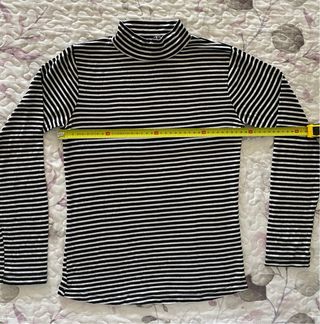 Jersey elástico rayas Stradivarius Talla M