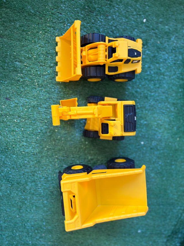 Set 3 Veicoli CAT 18 cm
