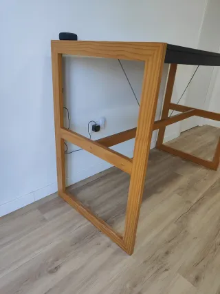 Tavolo alto cucina bar in legno