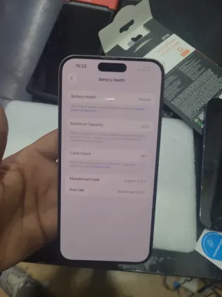 iPhone 15 Pro Max 256GB Natural Titanium