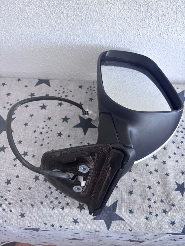 Espejo retrovisor izquierdo Toyota Auris blanco