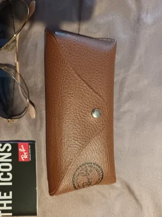 Ray-Ban Aviator Oro Lenti Blu