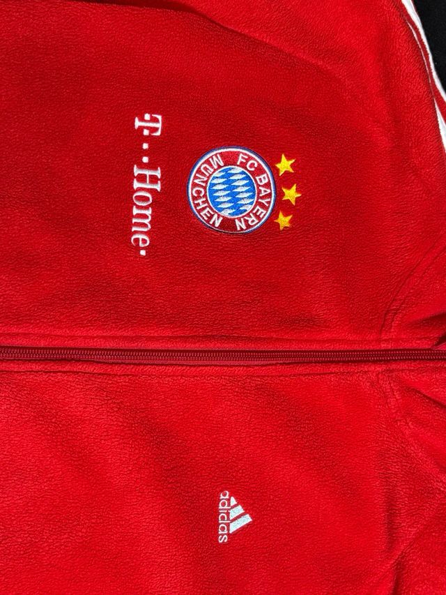Chaqueta polar FC Bayern M. Adidas vintage