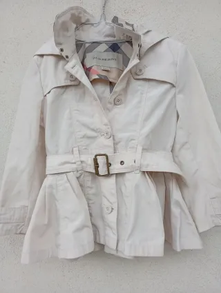 Trench Burberry bambina 3 anni