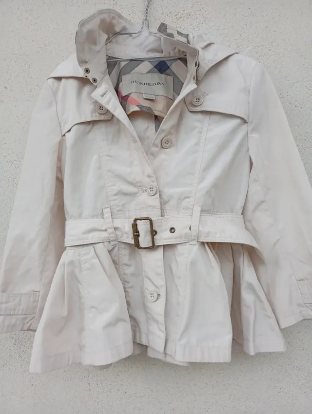 Trench Burberry bambina 3 anni