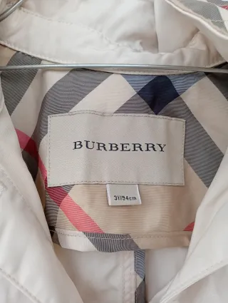 Trench Burberry bambina 3 anni