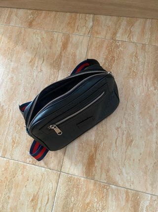 Riñonera Gucci Negra Multicolor