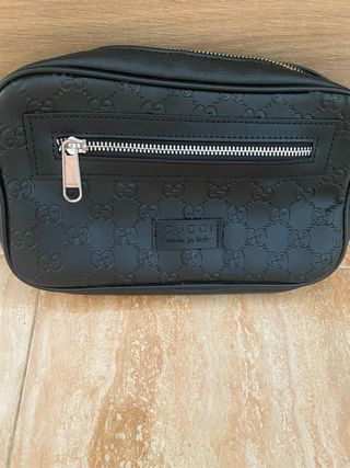 Riñonera Gucci Negra Multicolor