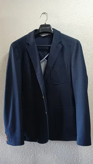 Americana Easy Wear azul talla 50