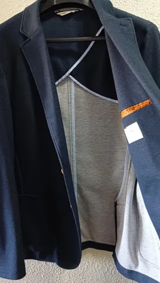 Americana Easy Wear azul talla 50