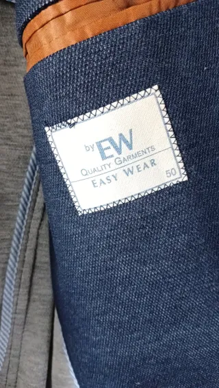 Americana Easy Wear azul talla 50