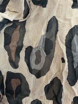 Blusa animal print talla L